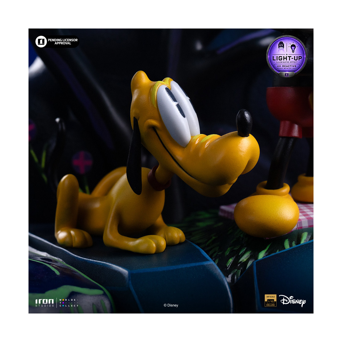 Iron Studios „ Disney “ Classics – „ Micky Maus “, „Minnie und Pluto im Park“ DX Art, Maßstab 1:10