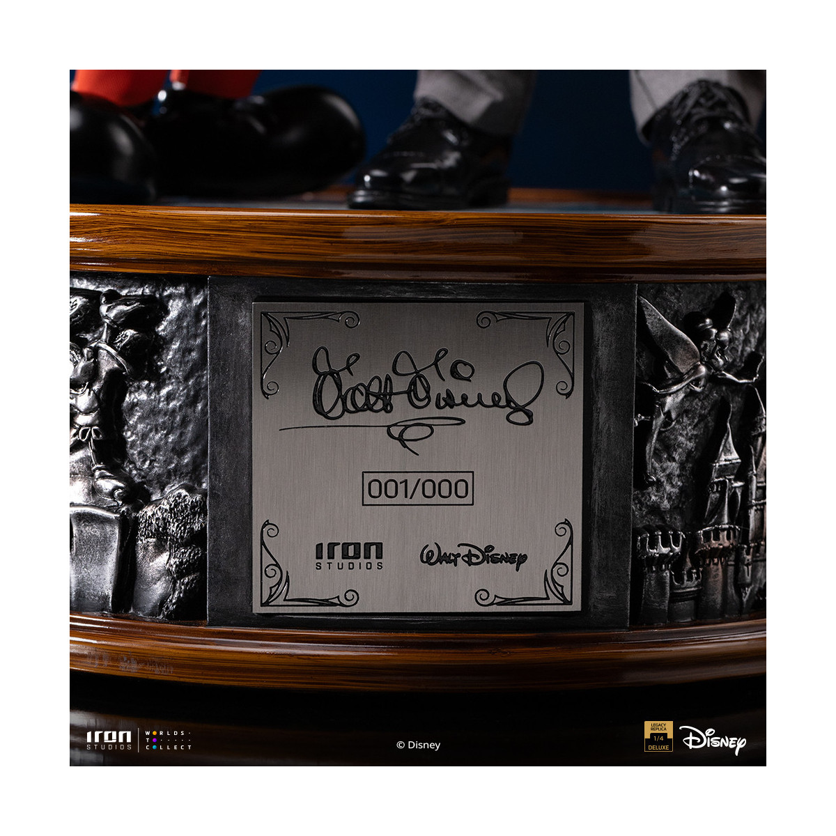 Iron Studios „ Disney “ Classics – Walt „ Disney “ & „ Micky Maus “ Mouse Legacy Replica 1:4