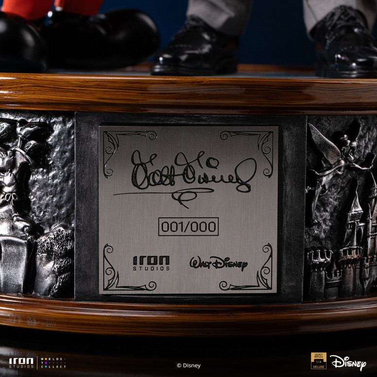 Iron Studios „ Disney “ Classics – Walt „ Disney “ & „ Micky Maus “ Mouse Legacy Replica 1:4