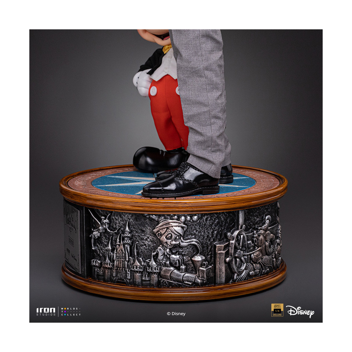 Iron Studios „ Disney “ Classics – Walt „ Disney “ & „ Micky Maus “ Mouse Legacy Replica 1:4