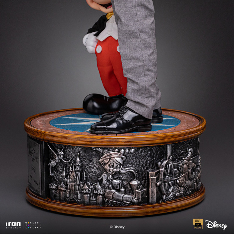 Iron Studios „ Disney “ Classics – Walt „ Disney “ & „ Micky Maus “ Mouse Legacy Replica 1:4