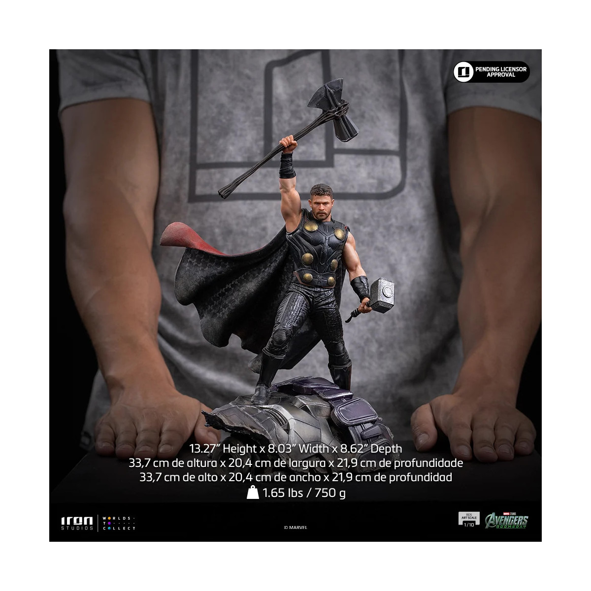 Iron Studios Marvel – „ Thor “ im Maßstab 1:10 – „ Avengers “: Doomsday