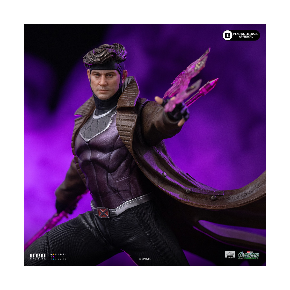 Iron Studios Marvel – Gambit Art, Maßstab 1:10 – „ Avengers “: Doomsday