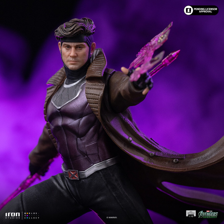 Iron Studios Marvel – Gambit Art, Maßstab 1:10 – „ Avengers “: Doomsday