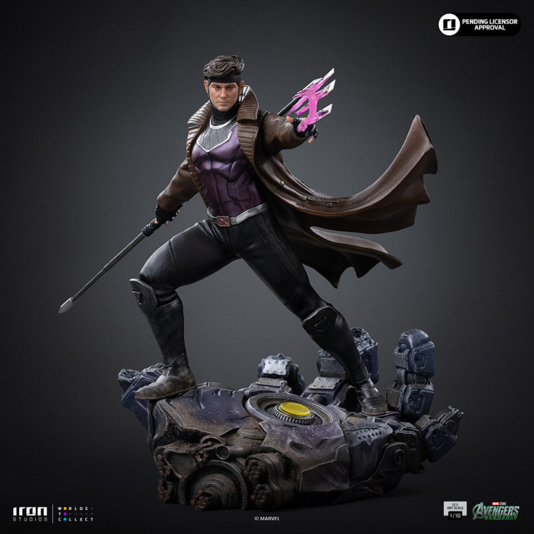 Iron Studios Marvel – Gambit Art, Maßstab 1:10 – „ Avengers “: Doomsday
