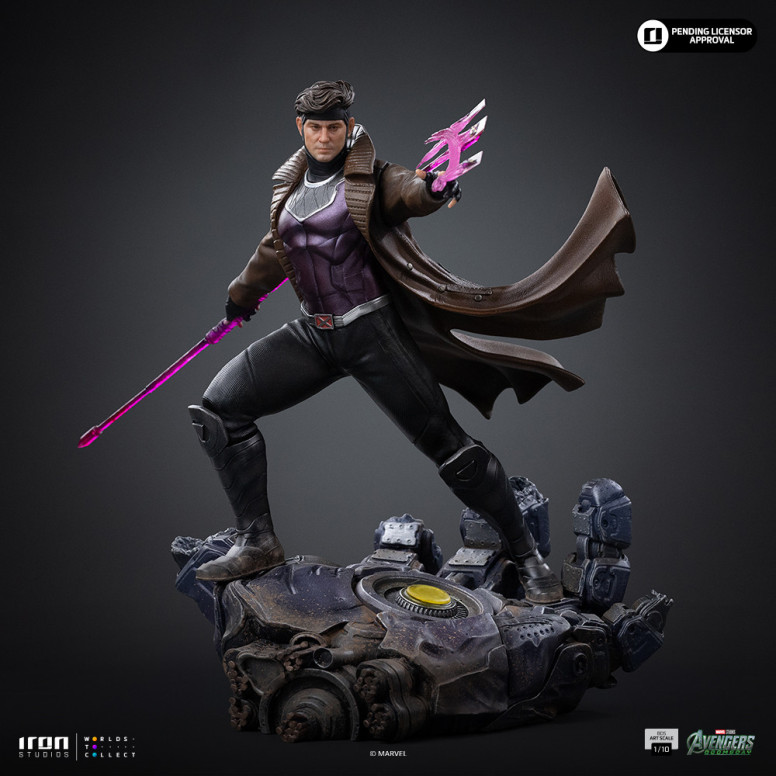 Iron Studios Marvel – Gambit Art, Maßstab 1:10 – „ Avengers “: Doomsday
