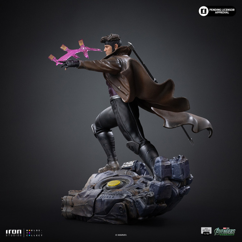 Iron Studios Marvel – Gambit Art, Maßstab 1:10 – „ Avengers “: Doomsday