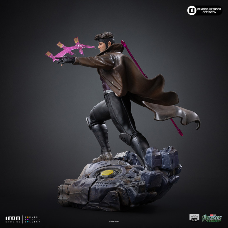 Iron Studios Marvel – Gambit Art, Maßstab 1:10 – „ Avengers “: Doomsday