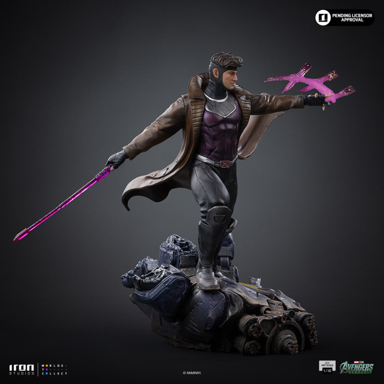 Iron Studios Marvel – Gambit Art, Maßstab 1:10 – „ Avengers “: Doomsday