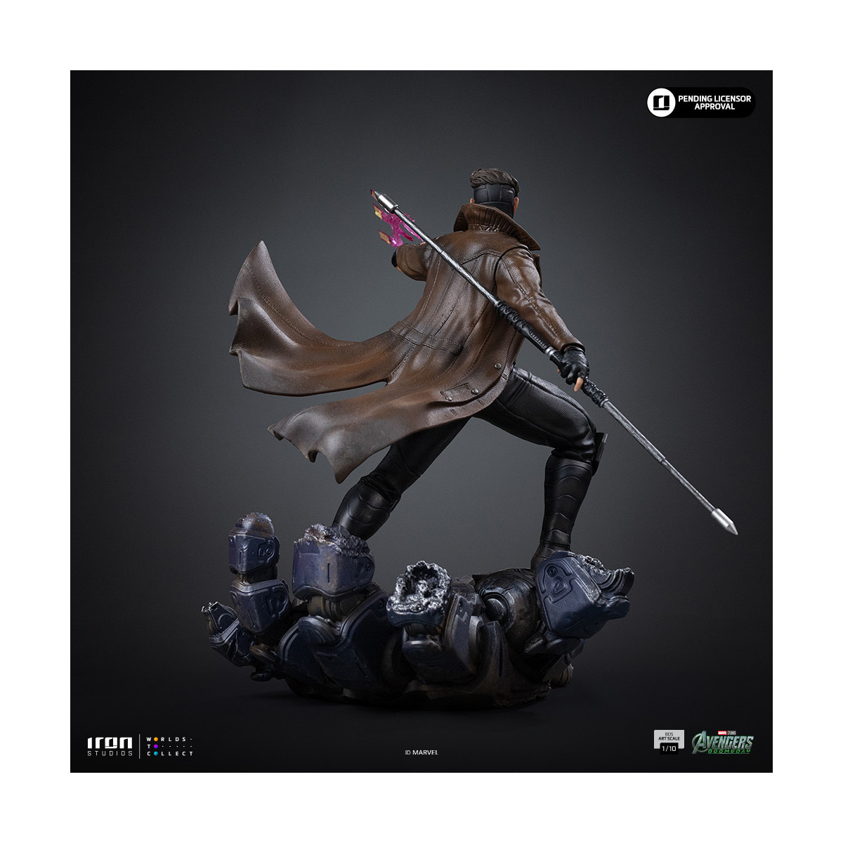 Iron Studios Marvel – Gambit Art, Maßstab 1:10 – „ Avengers “: Doomsday