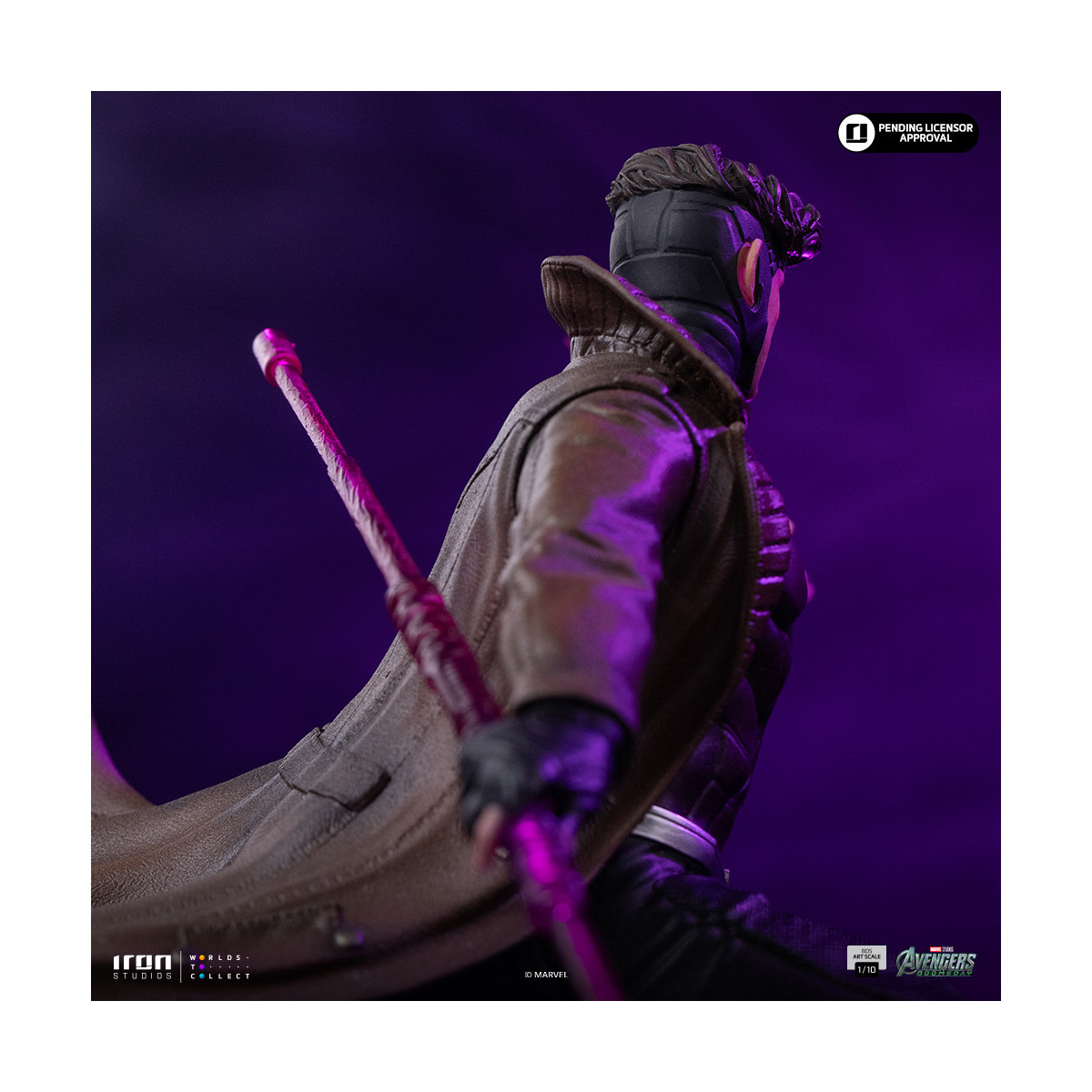 Iron Studios Marvel – Gambit Art, Maßstab 1:10 – „ Avengers “: Doomsday