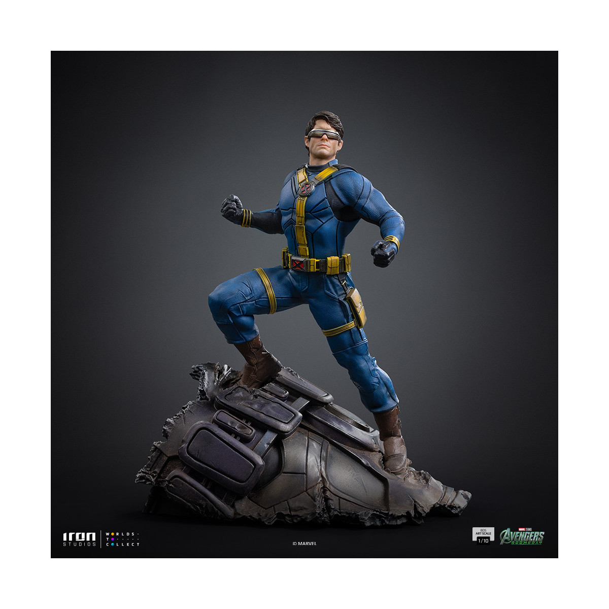 Iron Studios Marvel – Cyclops Art im Maßstab 1:10 – „ Avengers “: Doomsday