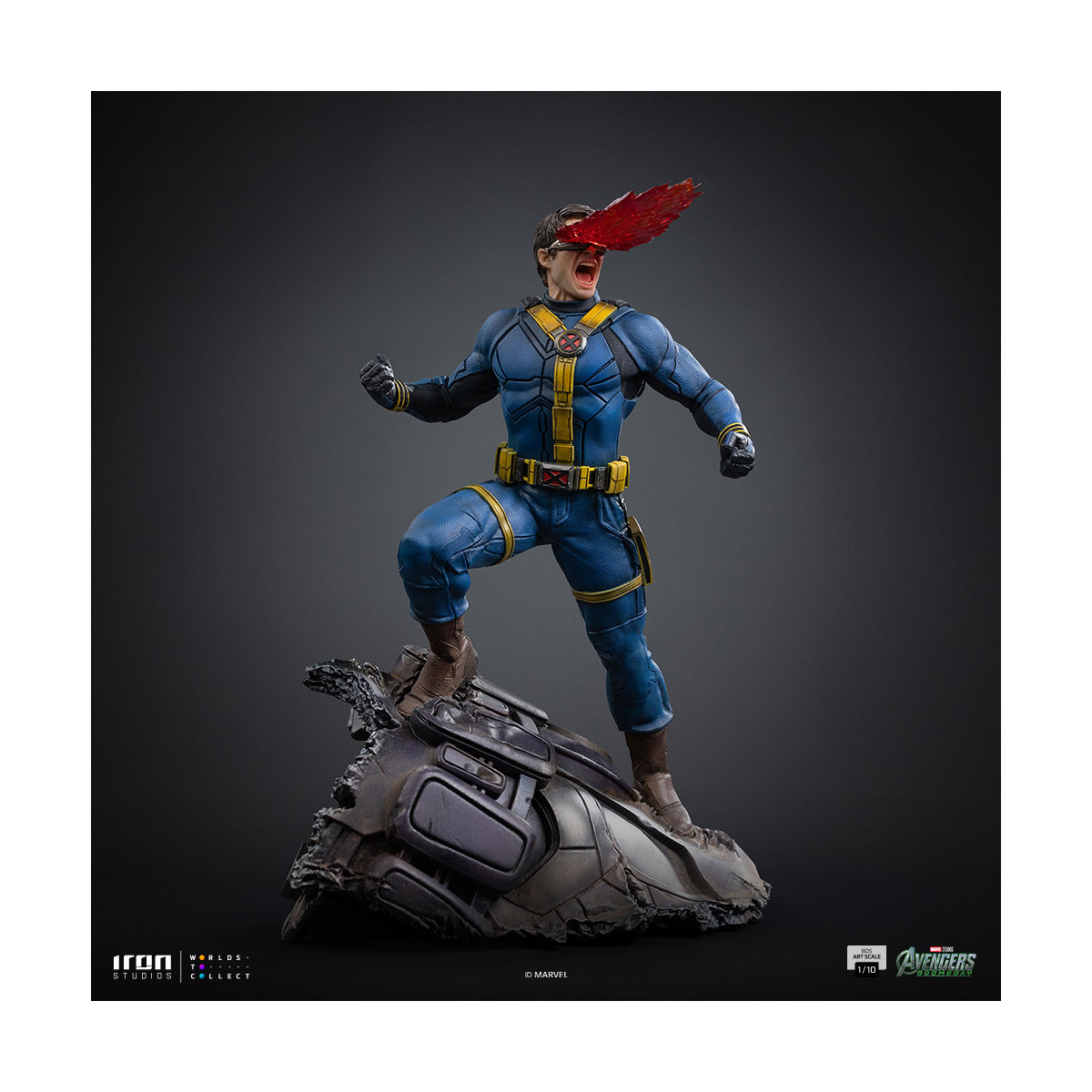 Iron Studios Marvel – Cyclops Art im Maßstab 1:10 – „ Avengers “: Doomsday