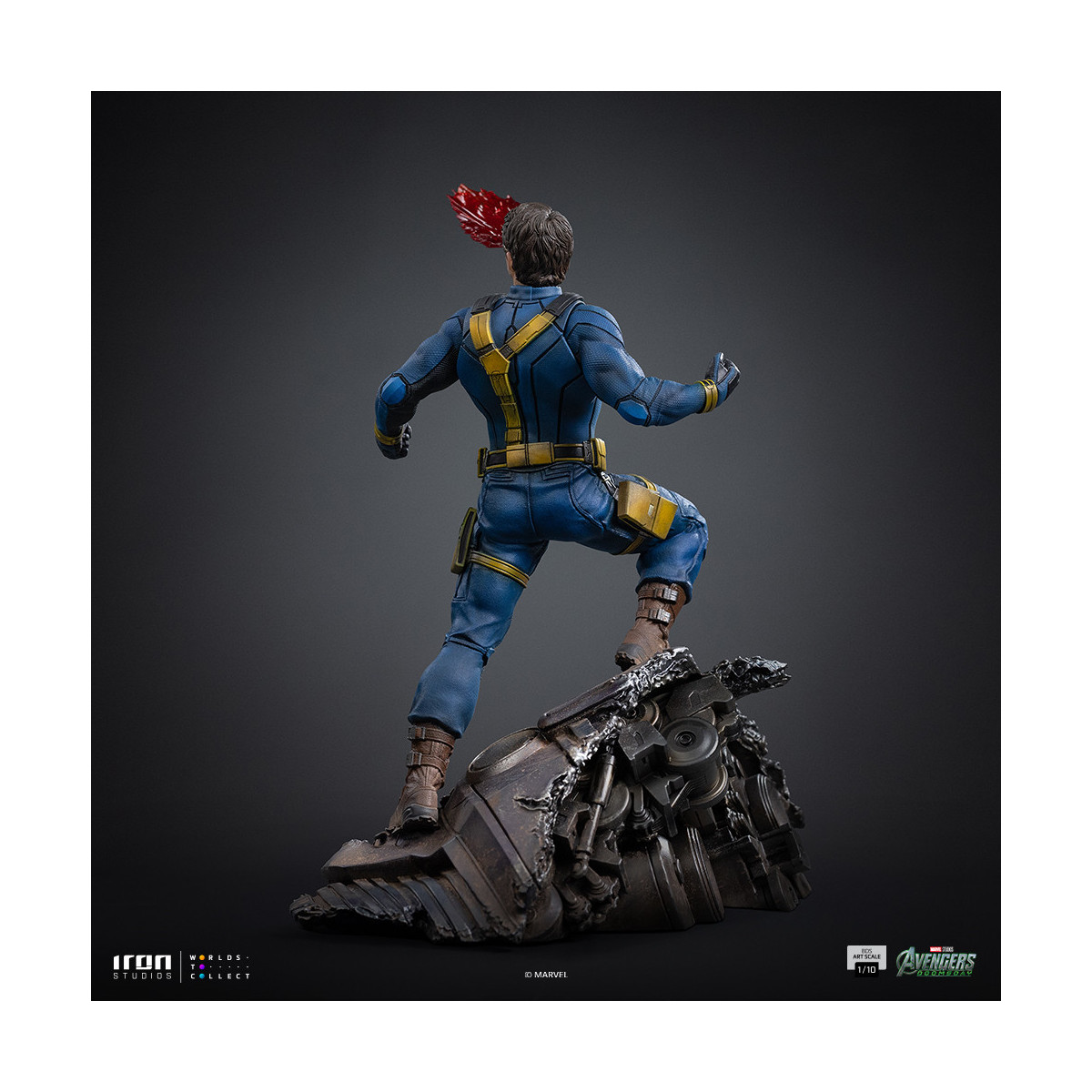 Iron Studios Marvel – Cyclops Art im Maßstab 1:10 – „ Avengers “: Doomsday