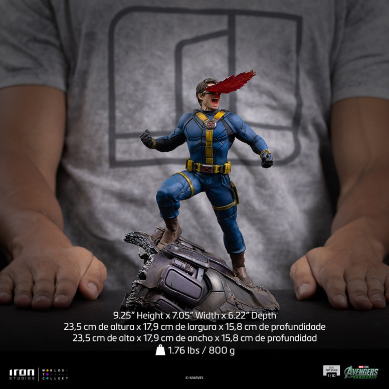 Iron Studios Marvel – Cyclops Art im Maßstab 1:10 – „ Avengers “: Doomsday