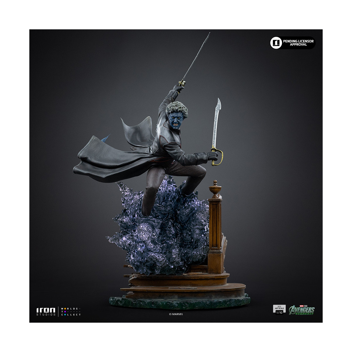 Iron Studios Marvel – Nightcrawler Art, Maßstab 1:10 – „ Avengers “: Doomsday