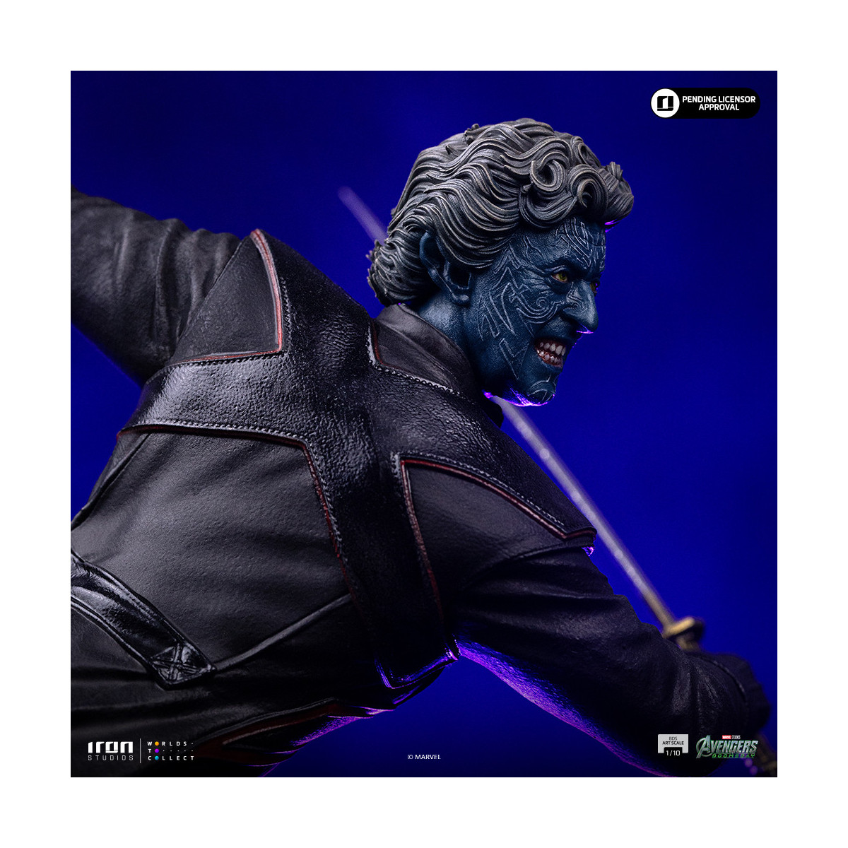 Iron Studios Marvel – Nightcrawler Art, Maßstab 1:10 – „ Avengers “: Doomsday