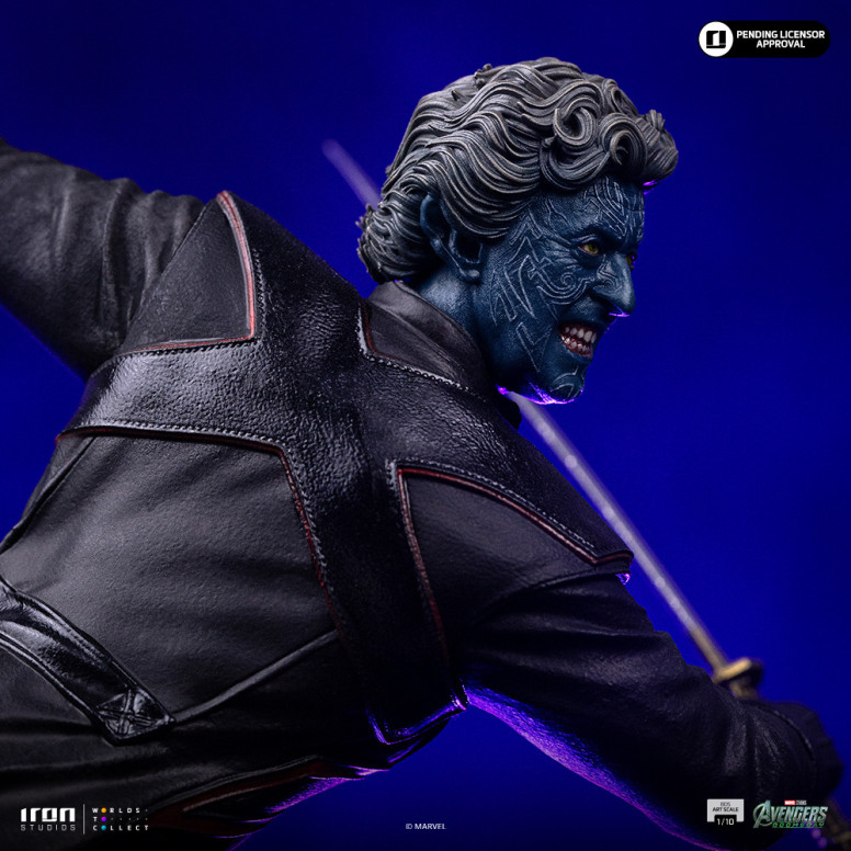 Iron Studios Marvel – Nightcrawler Art, Maßstab 1:10 – „ Avengers “: Doomsday