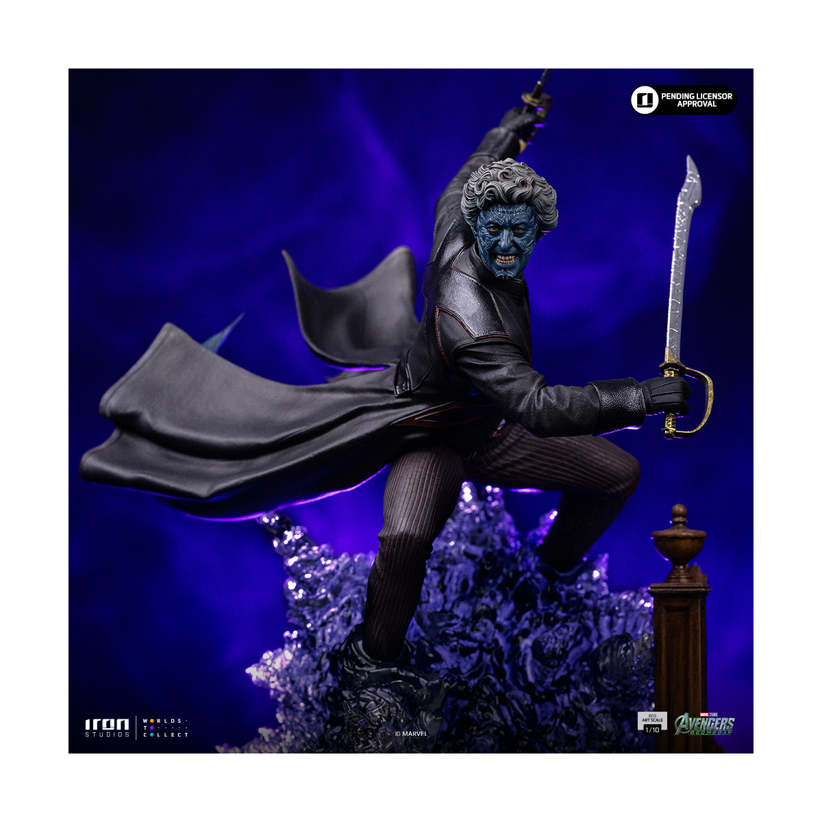 Iron Studios Marvel – Nightcrawler Art, Maßstab 1:10 – „ Avengers “: Doomsday