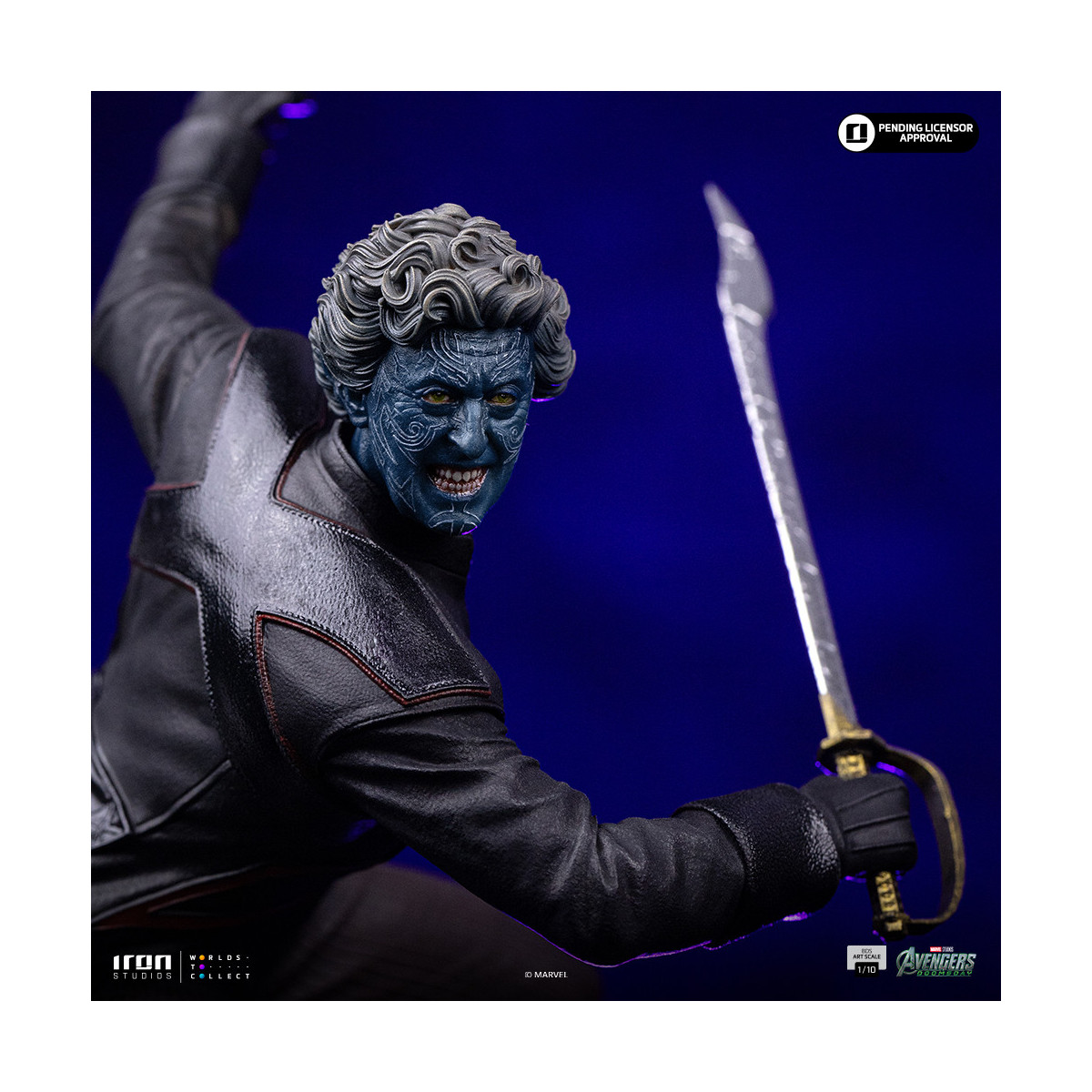 Iron Studios Marvel – Nightcrawler Art, Maßstab 1:10 – „ Avengers “: Doomsday