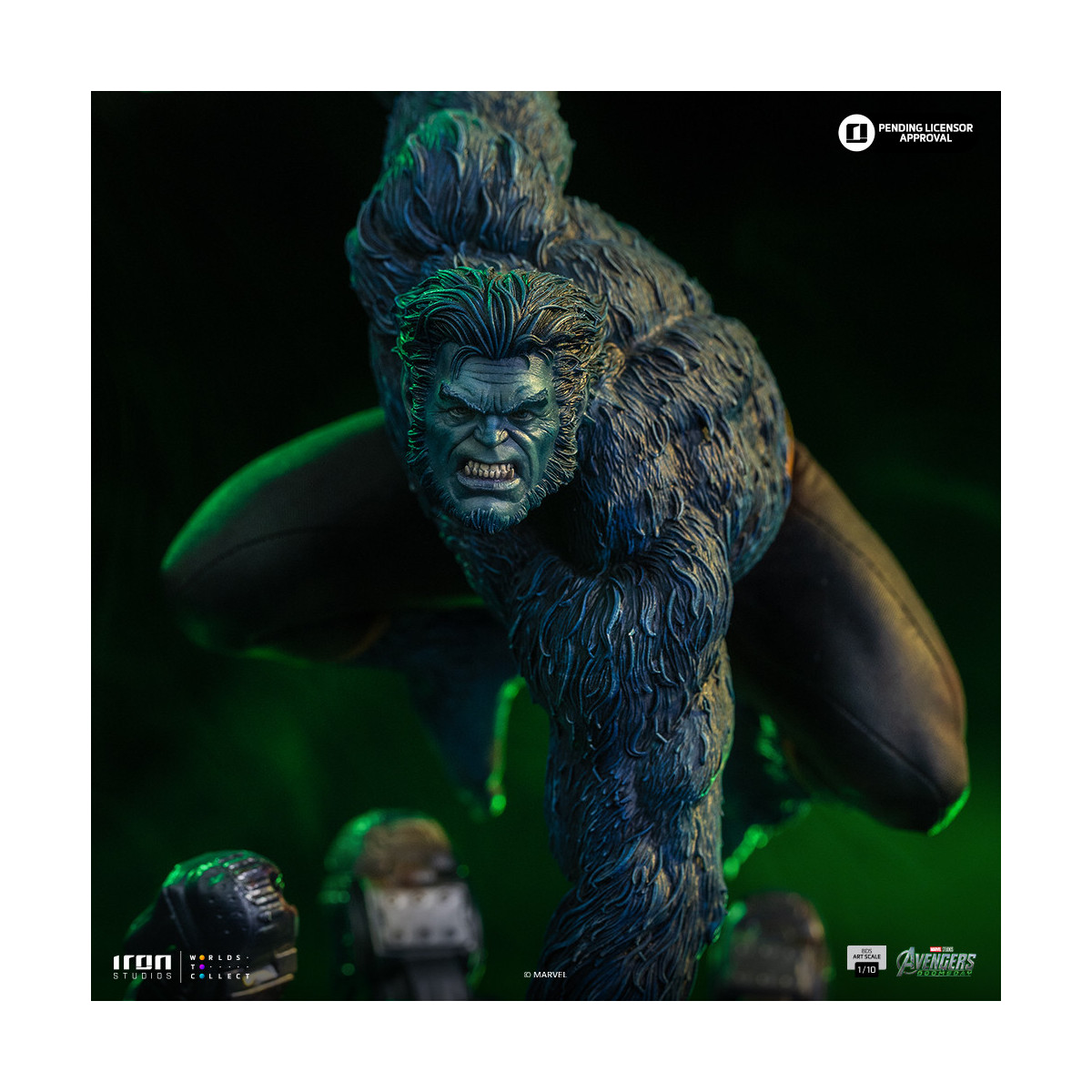 Iron Studios Marvel – Beast Art im Maßstab 1:10 – Avengers: Doomsday