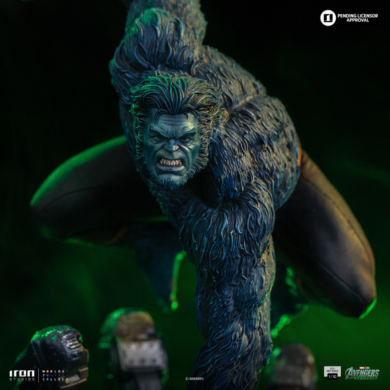 Iron Studios Marvel – Beast Art im Maßstab 1:10 – Avengers: Doomsday