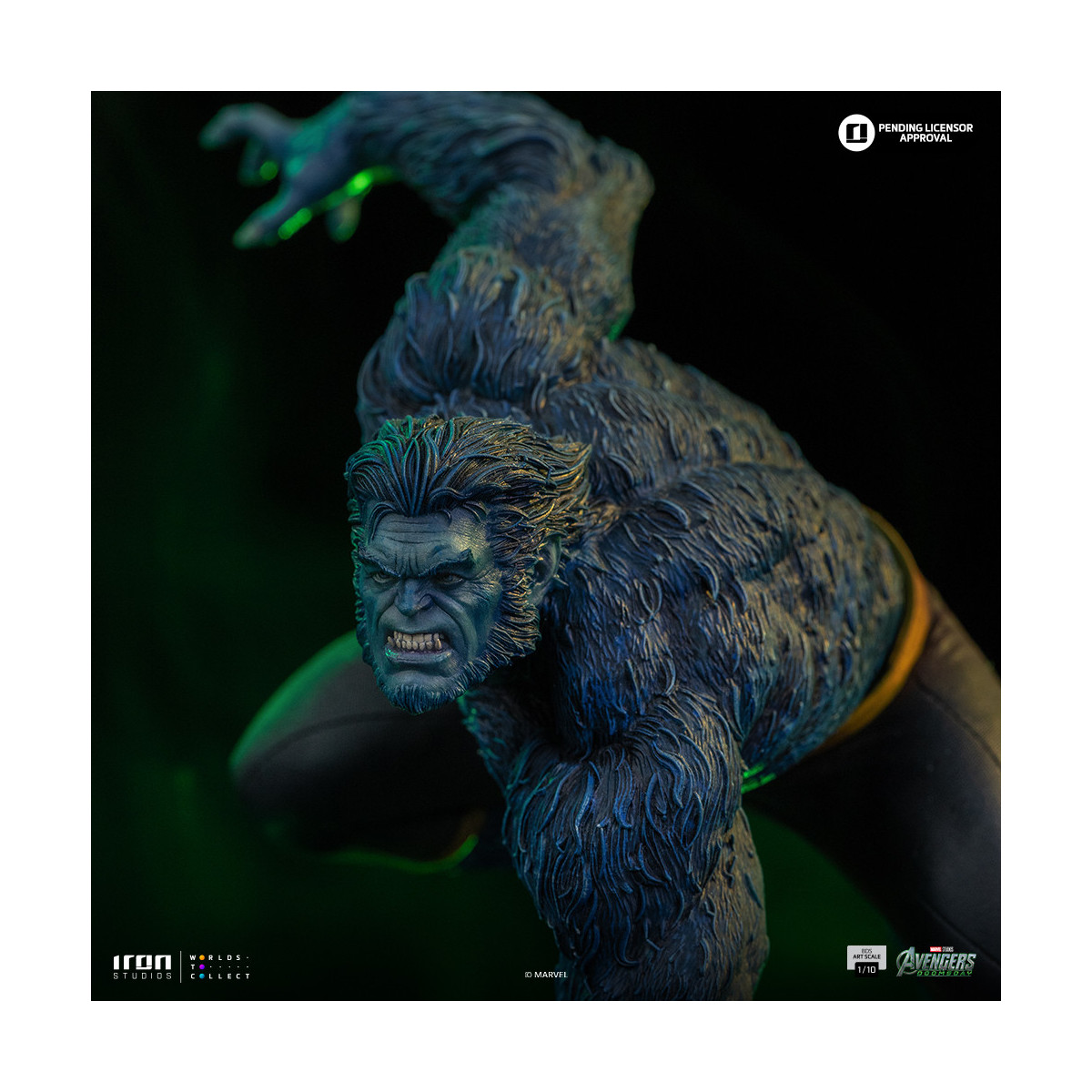 Iron Studios Marvel – Beast Art im Maßstab 1:10 – Avengers: Doomsday