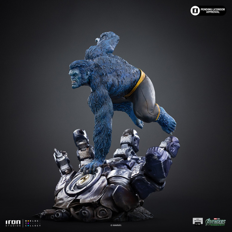 Iron Studios Marvel – Beast Art im Maßstab 1:10 – Avengers: Doomsday