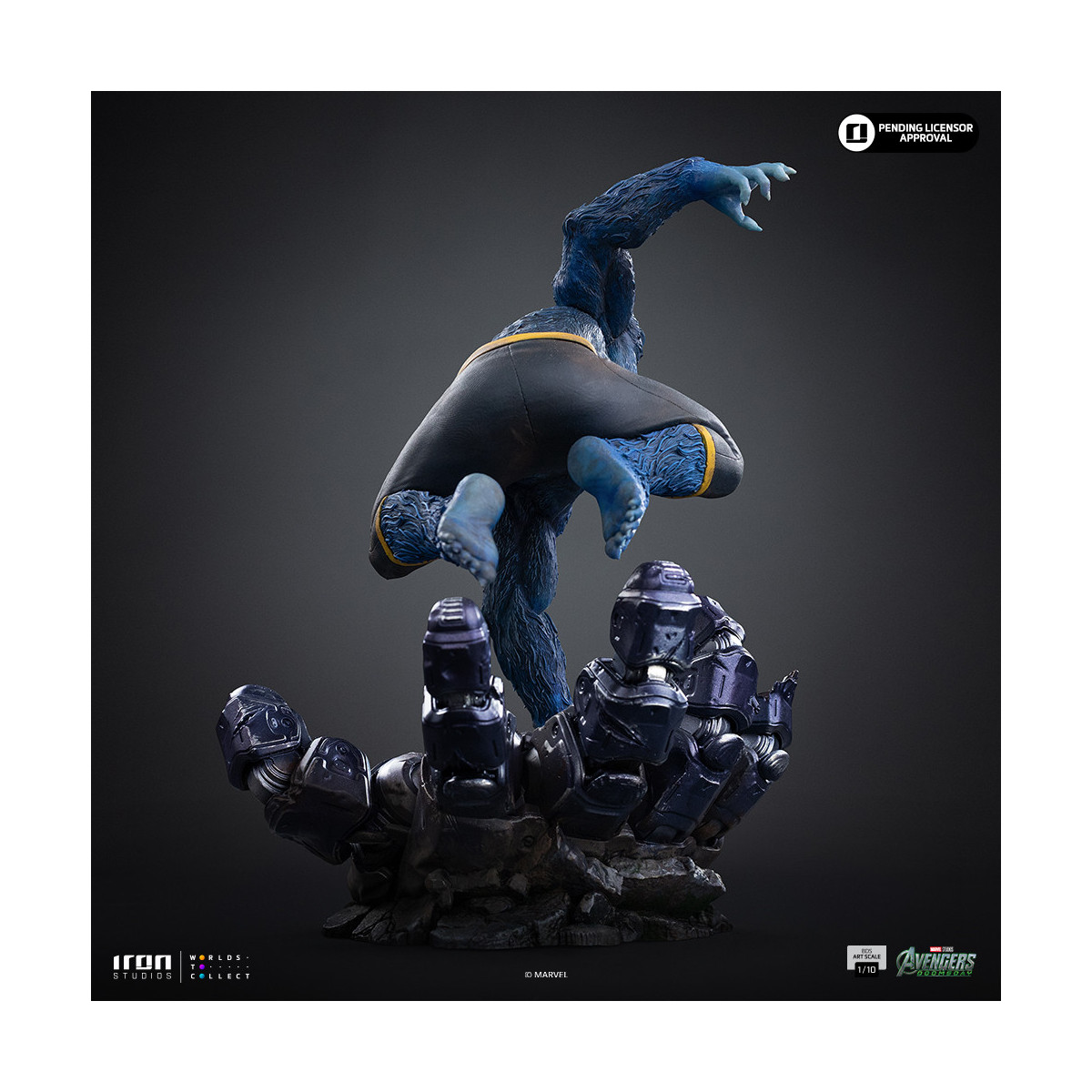 Iron Studios Marvel – Beast Art im Maßstab 1:10 – Avengers: Doomsday