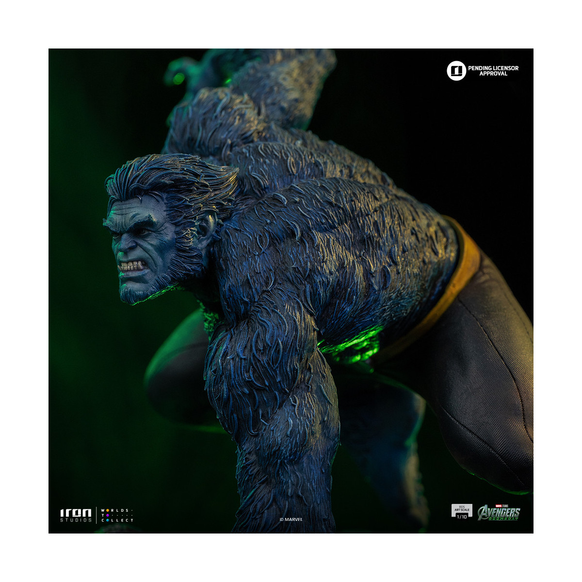 Iron Studios Marvel – Beast Art im Maßstab 1:10 – Avengers: Doomsday