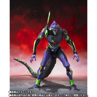 Bandai SH Monsterarts Neon Genesis Evangelion - Test Typ-01 „G“ – Erwachensform - Godzilla
