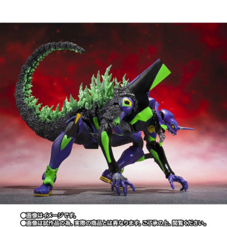 Bandai SH Monsterarts Neon Genesis Evangelion - Test Typ-01 „G“ – Erwachensform - Godzilla