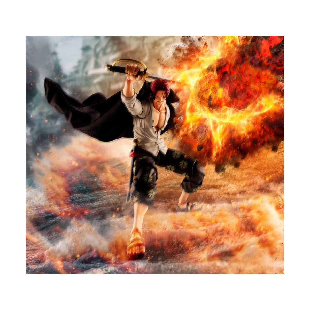 Tamashii Bandai One Piece - Shanks – Marineford – S.H. Figuarts SHF
