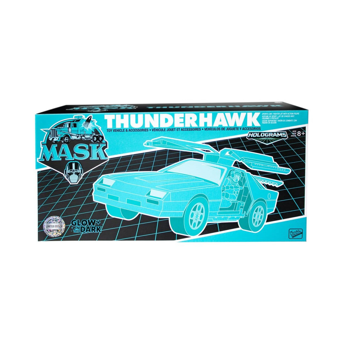 The loyal subjects – „ M.A.S.K. “ – Thunderhawk Hologram-Variante (leuchtet im Dunkeln) – SDCC 2026 Exklusiv