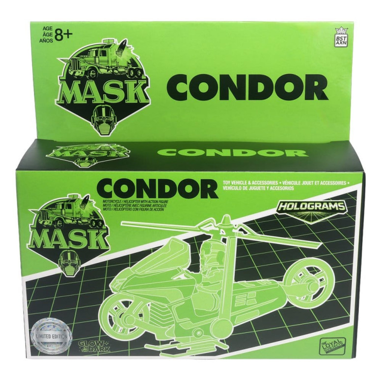 The loyal subjects – „ M.A.S.K. “ – Condor-Hologramm-Variante (leuchtet im Dunkeln) – SDCC 2026 Exklusiv