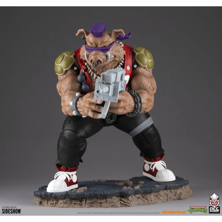 Premium Collectibles Studio „ PCS “ – Rocksteady 1/4-Statue – Teenage Mutant Ninja Turtles (TMNT) Figur