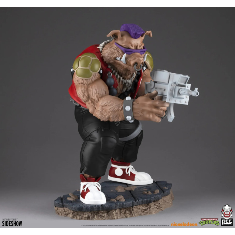 Premium Collectibles Studio „ PCS “ – Rocksteady 1/4-Statue – Teenage Mutant Ninja Turtles (TMNT) Figur