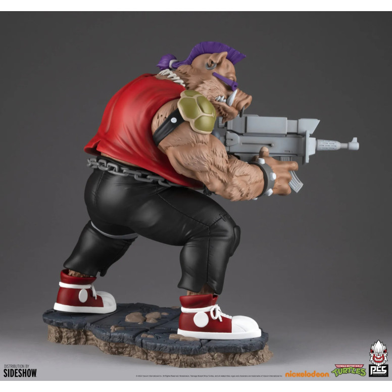 Premium Collectibles Studio „ PCS “ – Rocksteady 1/4-Statue – Teenage Mutant Ninja Turtles (TMNT) Figur