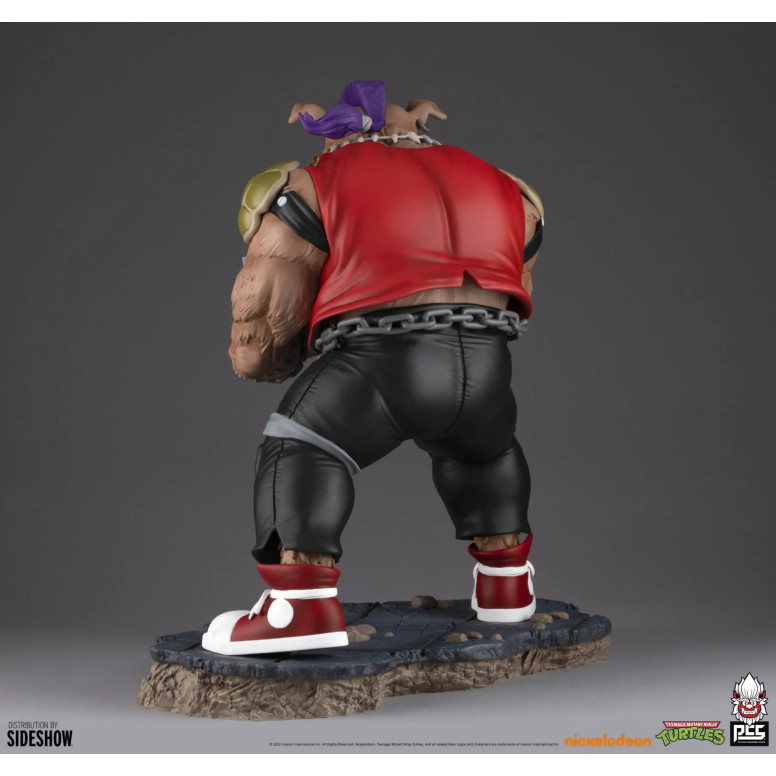 Premium Collectibles Studio „ PCS “ – Rocksteady 1/4-Statue – Teenage Mutant Ninja Turtles (TMNT) Figur