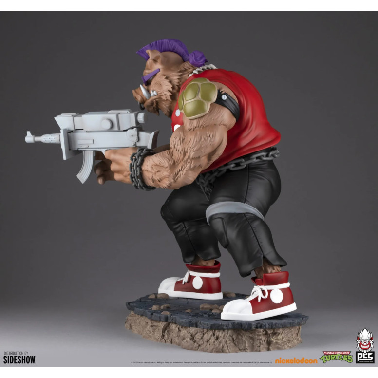 Premium Collectibles Studio „ PCS “ – Rocksteady 1/4-Statue – Teenage Mutant Ninja Turtles (TMNT) Figur