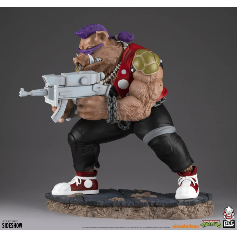 Premium Collectibles Studio „ PCS “ – Rocksteady 1/4-Statue – Teenage Mutant Ninja Turtles (TMNT) Figur