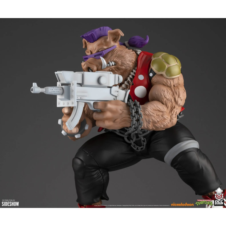 Premium Collectibles Studio „ PCS “ – Rocksteady 1/4-Statue – Teenage Mutant Ninja Turtles (TMNT) Figur