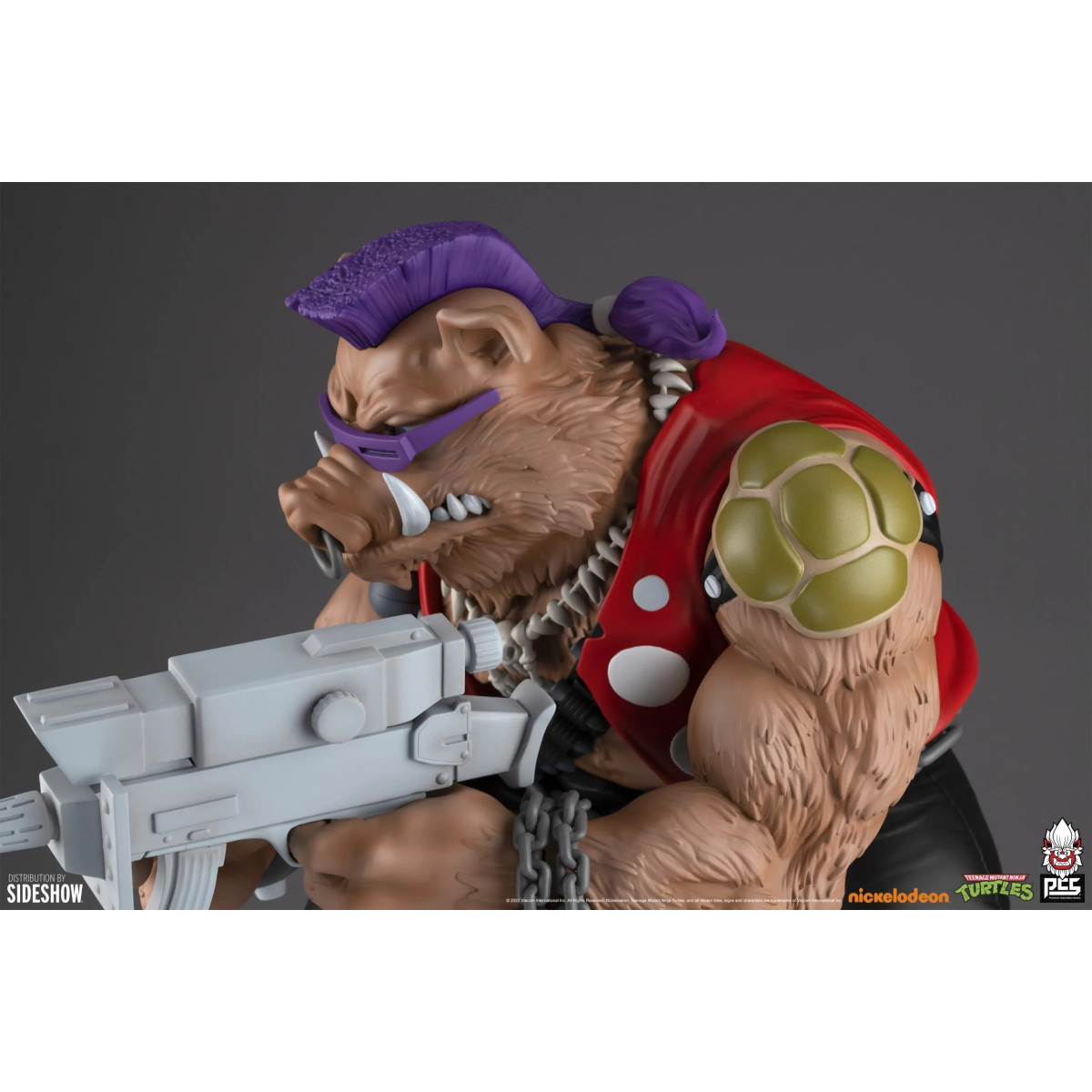Premium Collectibles Studio „ PCS “ – Rocksteady 1/4-Statue – Teenage Mutant Ninja Turtles (TMNT) Figur