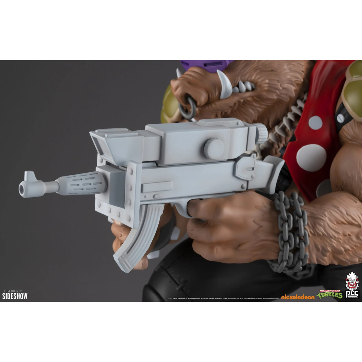 Premium Collectibles Studio „ PCS “ – Rocksteady 1/4-Statue – Teenage Mutant Ninja Turtles (TMNT) Figur