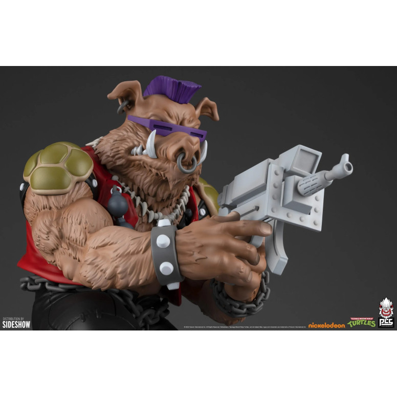 Premium Collectibles Studio „ PCS “ – Rocksteady 1/4-Statue – Teenage Mutant Ninja Turtles (TMNT) Figur