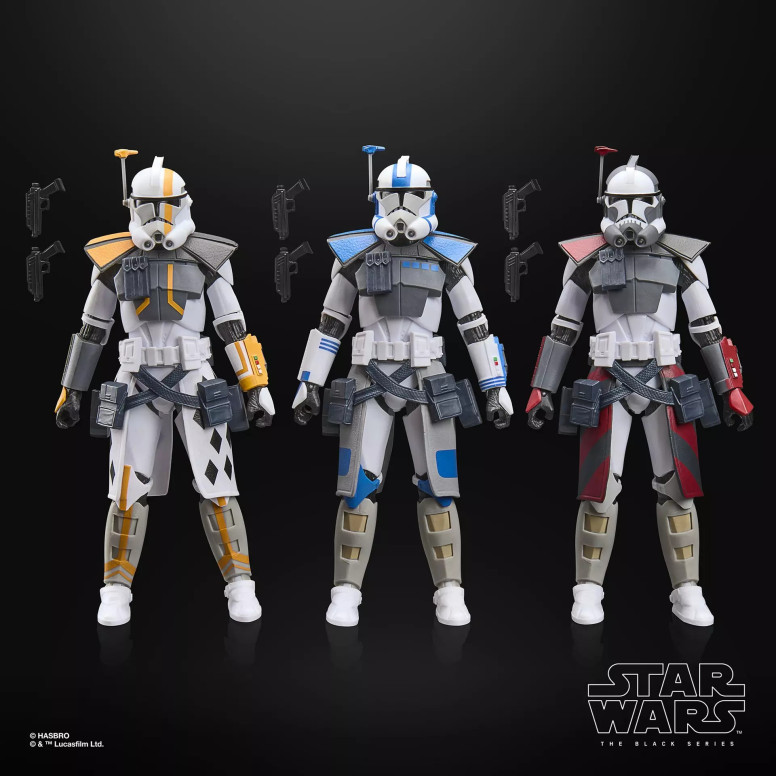 Star Wars The Black Series – ARC-Trooper-Battle-Pack (Colt, Havoc, Blitz) – The Clone Wars