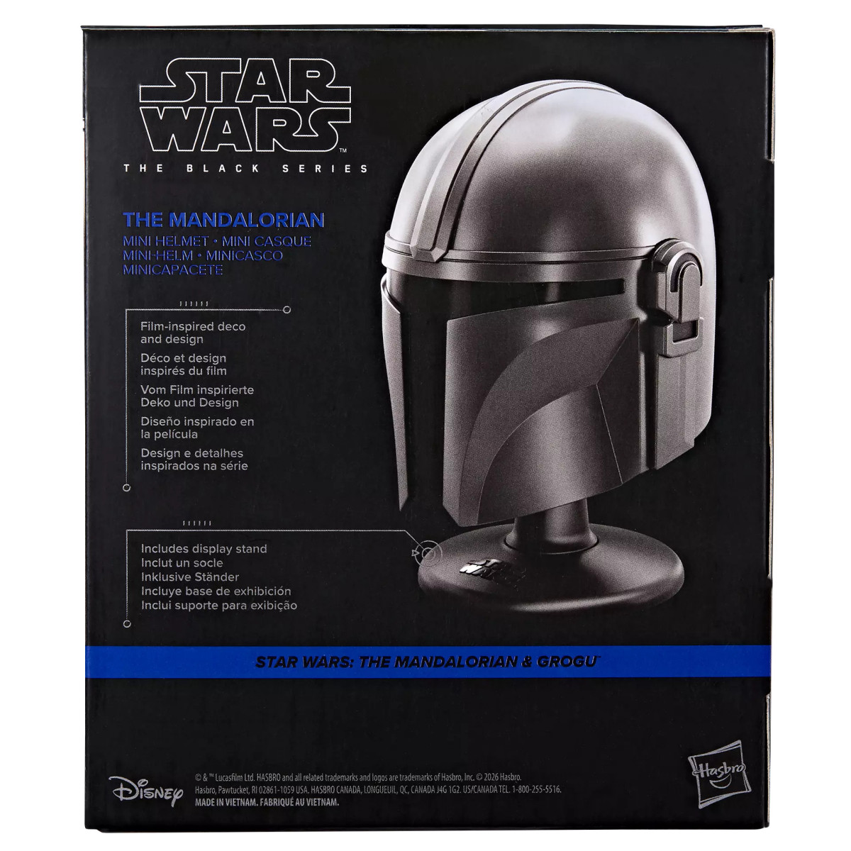 Hasbro Star Wars The Black Series – Mini-Helm „The Mandalorian“