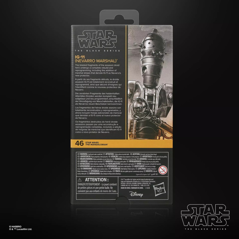 Hasbro Star Wars The Black Series – IGG-11 (Nevarro-Marschall) – The Mandalorian & Grogu