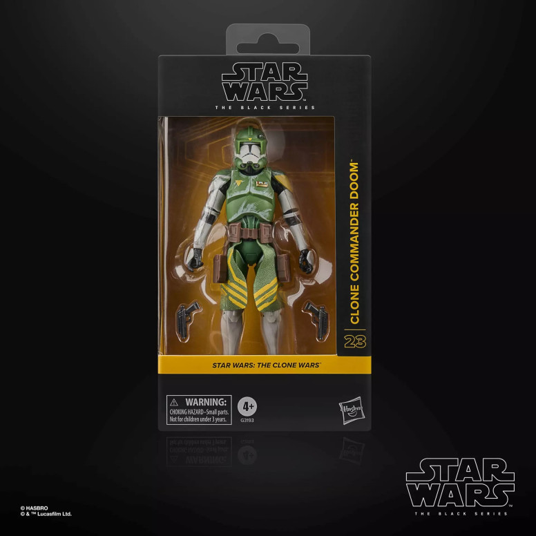 Star Wars The Black Series – Klonkommandant Doom – The Clone Wars