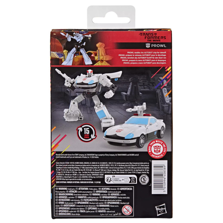 Hasbro - „ Transformers “ – Der Film – PROWL (Voyager-Klasse) – Studio Series MTMTE-Kollektion